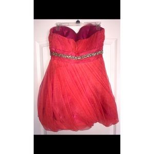 Alyce Paris Dresses - Pink and Orange Homecoming Dress Size 8 Alyce Paris Dresses - Pink and Orange Homecoming Dress Size 8